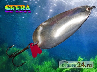 Блесна Sfera Alg, цвет серебро